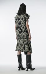 Skirt / JNBY Print Ramie Skirt