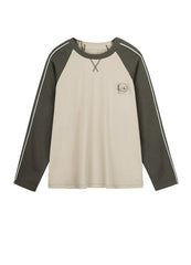 Sweatershirt / JNBY Raglan Sleeve Letter Print Cotton Sweatershirt