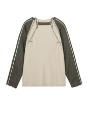 Sweatershirt / JNBY Raglan Sleeve Letter Print Cotton Sweatershirt