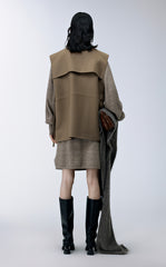 Vest / JNBY Relaxed Wool Vest in Big Pockets