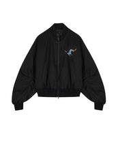 Coat / Su Embroidery X JNBY Cotton Bomber Jacket in Butterfly Pattern