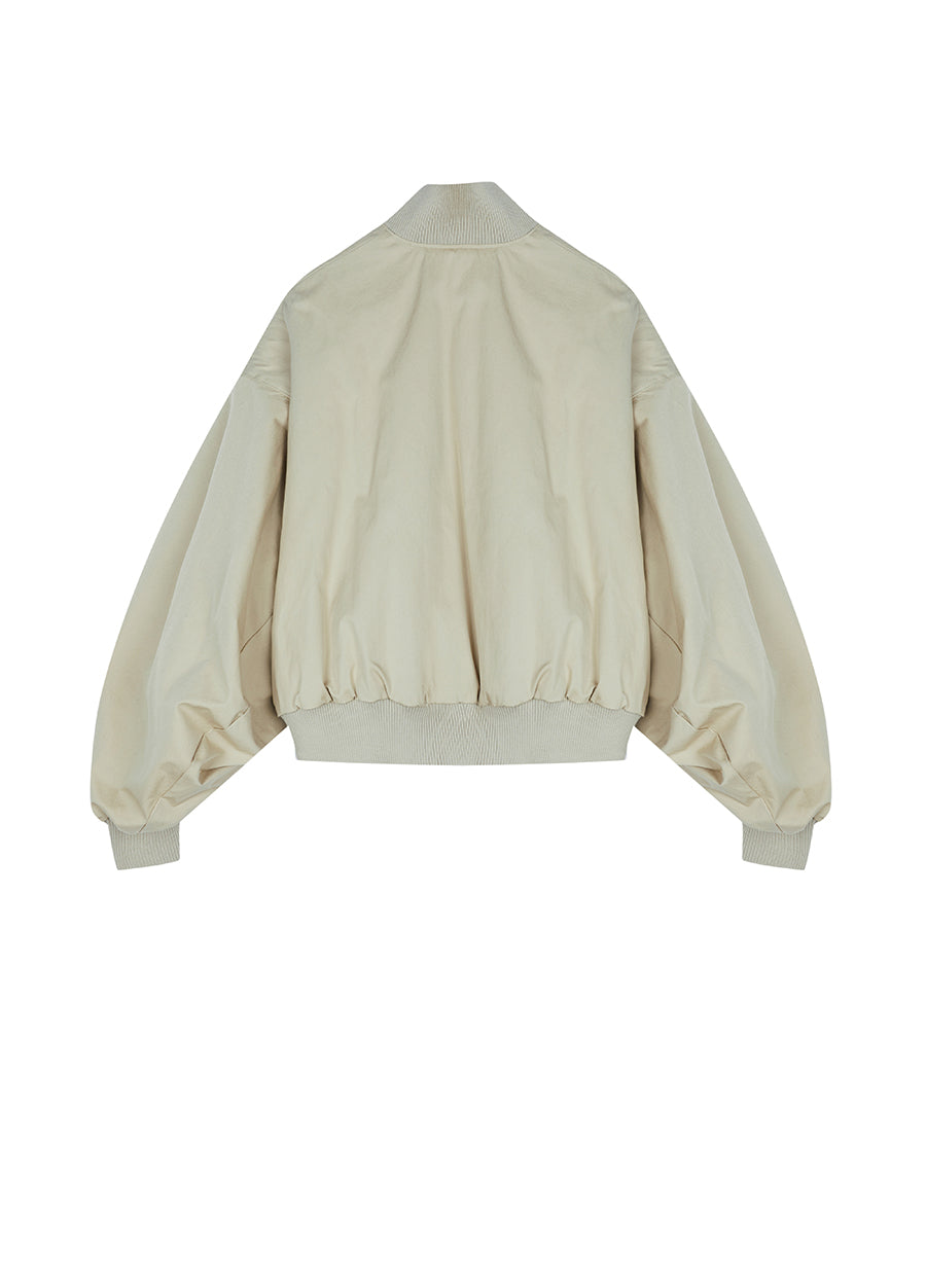 Coat / Su Embroidery X JNBY Cotton Bomber Jacket in Butterfly Pattern