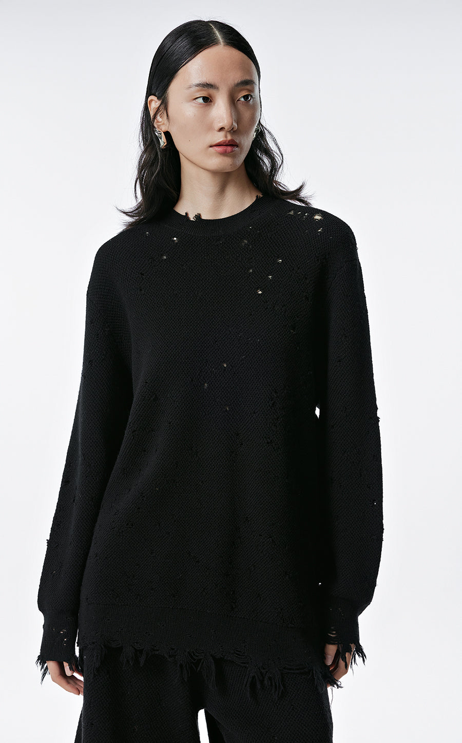 Sweater / JNBY Relaxed Wool Sweater