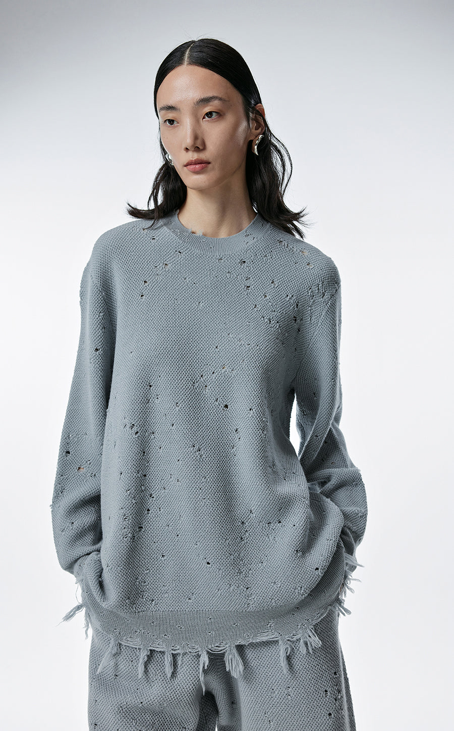 Sweater / JNBY Relaxed Wool Sweater