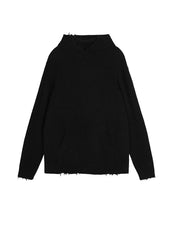 Sweater / JNBY Relaxed Hooded Wool-blend Nylon Sweater