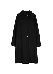 Coat / JNBY Knee-length Hooded Wool Coat