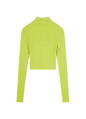 Sweater / JNBY Mock-neck Cropped Sweater