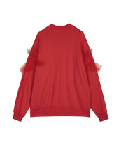 Sweatershirt / JNBY Yarn-embellished Sweatershirt