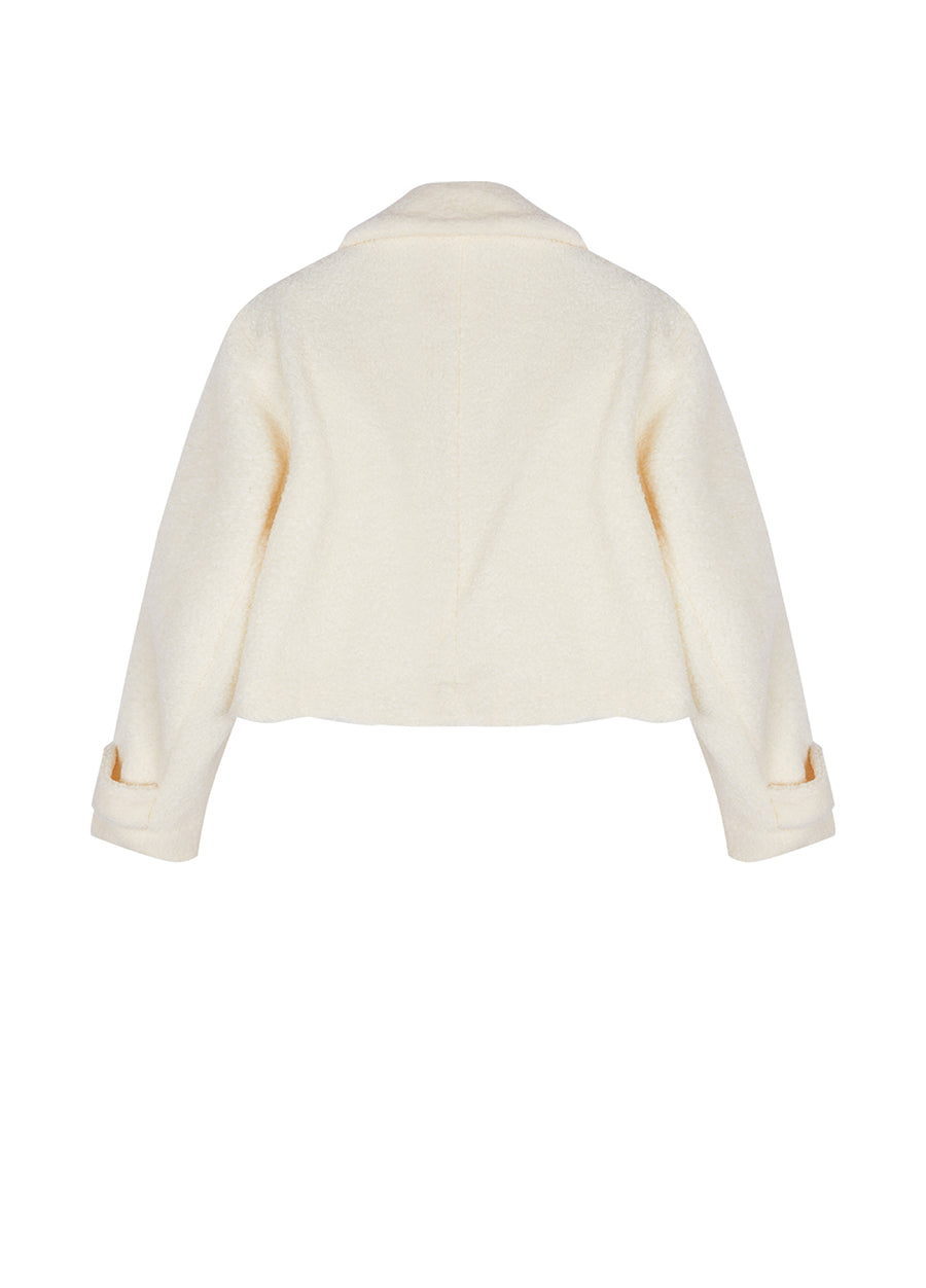 Jacket / JNBY Faux Fur Cropped Jacket