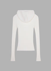 Sweater / JNBY Slim-Fit Hooded Wool Sweater