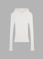 Sweater / JNBY Slim-Fit Hooded Wool Sweater