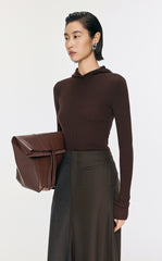 Sweater / JNBY Slim-Fit Hooded Wool Sweater