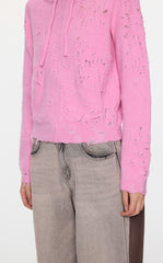 Sweater / JNBY Cropped Wool-Blend Cardigan Sweater