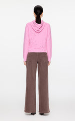 Sweater / JNBY Cropped Wool-Blend Cardigan Sweater