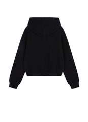 Sweatshirt / JNBY Relaxed Wool-Blend Hoodie