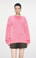 Sweatershirt / JNBY Oversized Cotton Sweatershirt