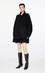 Coat / JNBY Irregular Oversize Wool-Blend Coat