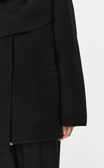 Coat / JNBY Oversize Wool-blend Cape Coat