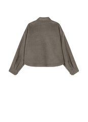 Coat / JNBY A-shape Wool-cashmere Coat