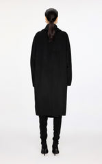 Coat / JNBY Pleated Wool Coat