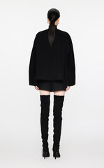 Coat / JNBY A-Shape Wool-Cashmere Jacket