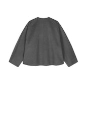 Coat / JNBY A-Shape Wool-Cashmere Jacket