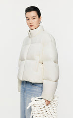 Coat / JNBY O-Shape Cropped Down Coat