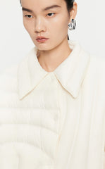 Coat / JNBY Irregular Mid-Length Down Coat