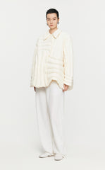 Coat / JNBY Irregular Mid-Length Down Coat