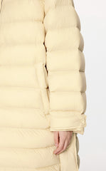 Coat / JNBY Relaxed H-Shape Mid-Length Hooded Down Jacket