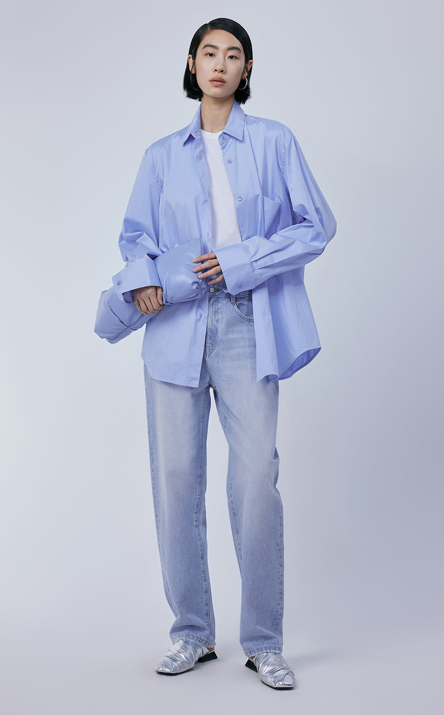 Shirt / JNBY Oversize Cotton Minimalism Shirt£¨Spring 24£©