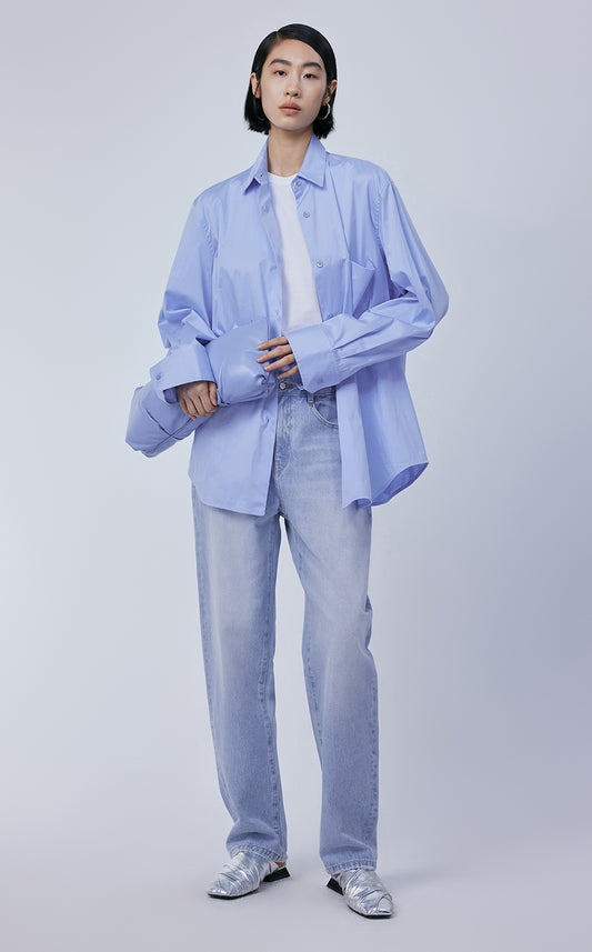 Shirt / JNBY Oversize Cotton Minimalism Shirt£¨Spring 24£©