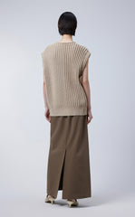 Vest / JNBY Knitted Crew-neck Vest