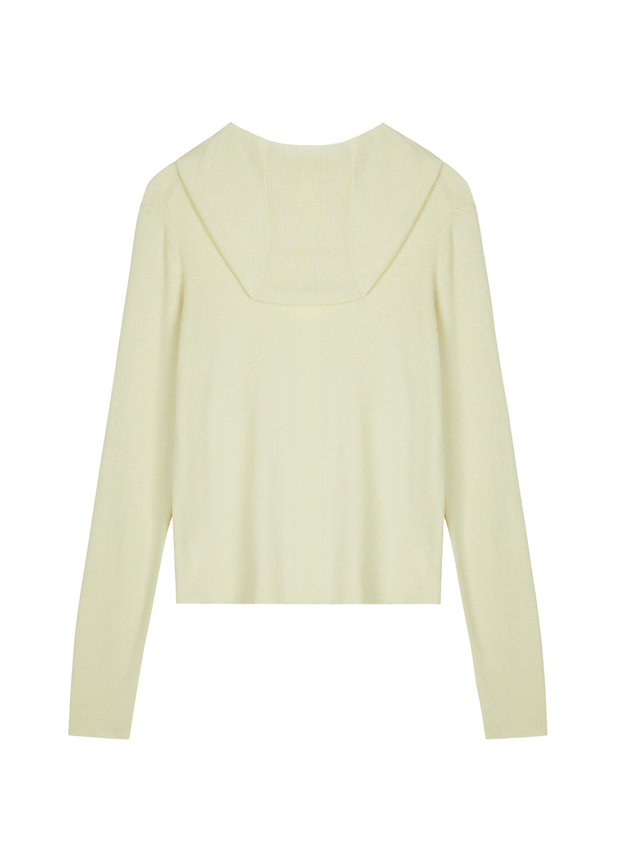 Cardigan / JNBY Wool Knit Hooded Cropped Cardigan£¨Spring 24£©