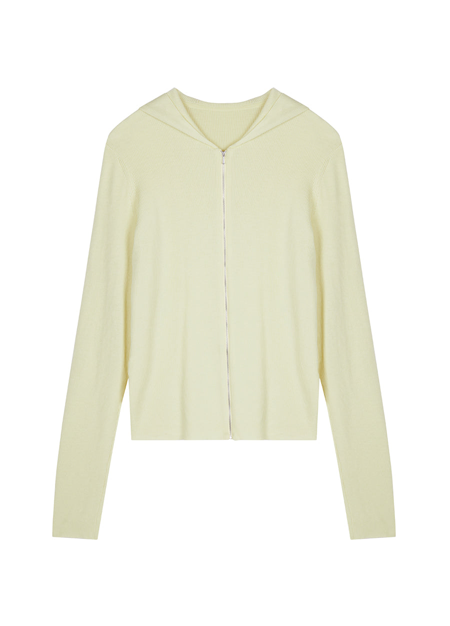 Cardigan / JNBY Wool Knit Hooded Cropped Cardigan£¨Spring 24£©