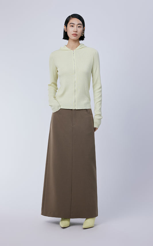 Cardigan / JNBY Wool Knit Hooded Cropped Cardigan£¨Spring 24£©