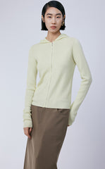 Cardigan / JNBY Wool Knit Hooded Cropped Cardigan£¨Spring 24£©