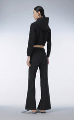 Sweatershirt / JNBY Cotton-blend Lyocell Cropped Hoodie£¨Spring 24£©