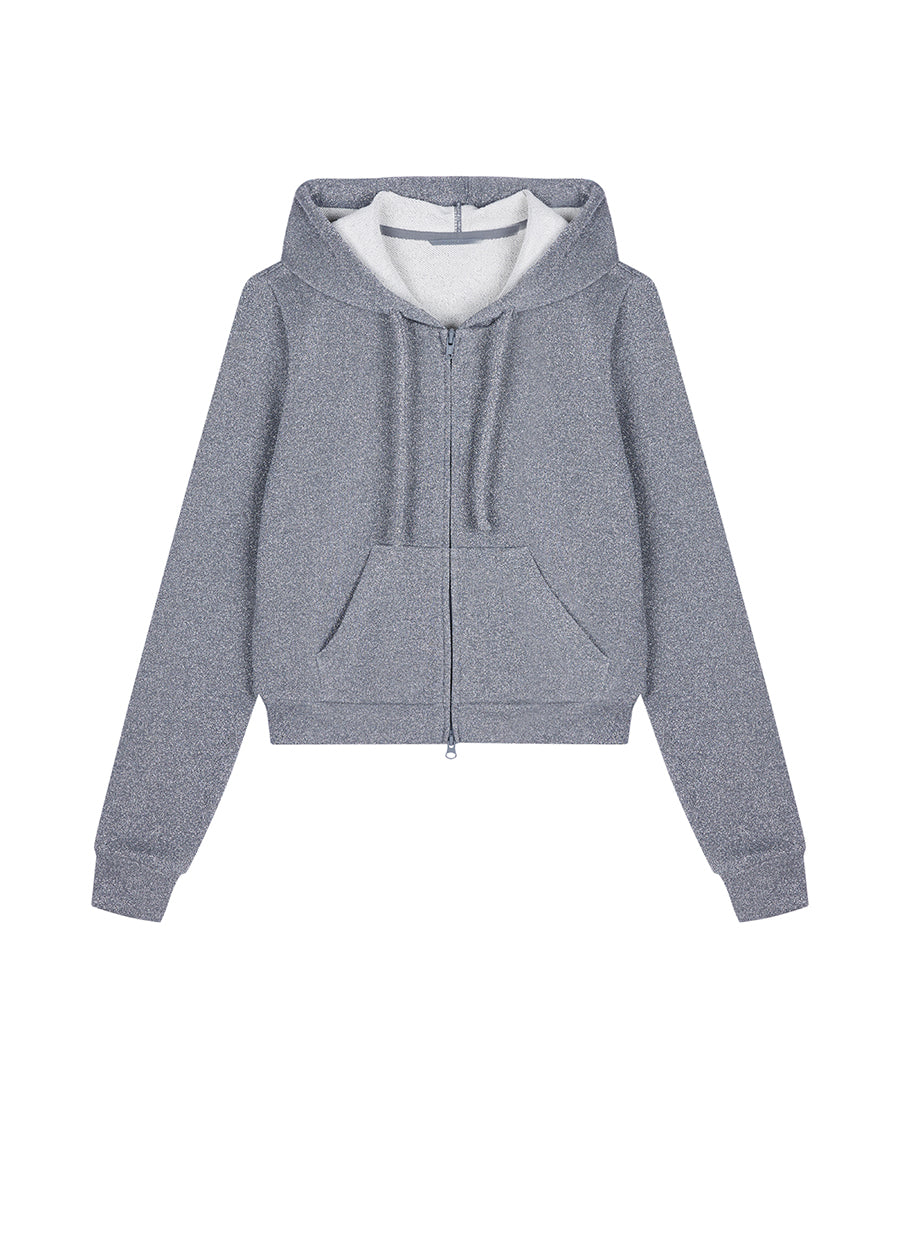 Sweatershirt / JNBY Cotton-blend Viscose Hoodie£¨Spring 24£©