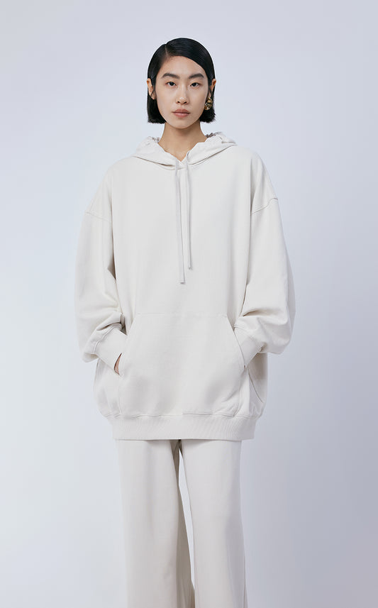 Sweatershirt / (ESG) JNBY Oversized Hooded Sweatershirt£¨Spring 24£©
