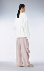 Sweatershirt / JNBY Graphic Pattern Oversized Sweatershirt