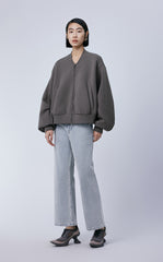 Sweatershirt / JNBY V-neck Cotton Cardigan Sweatershirt£¨Spring 24£©