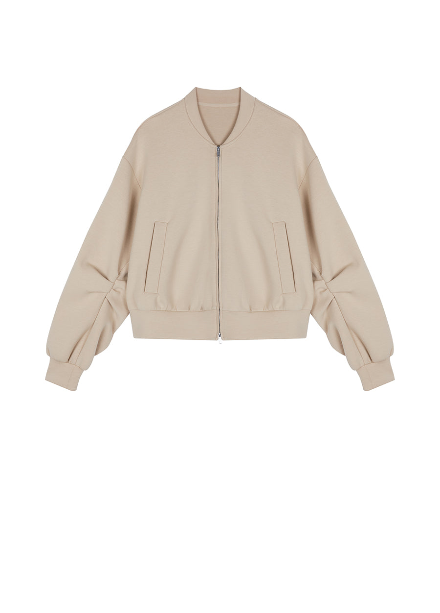 Sweatershirt / JNBY V-neck Cotton Cardigan Sweatershirt£¨Spring 24£©