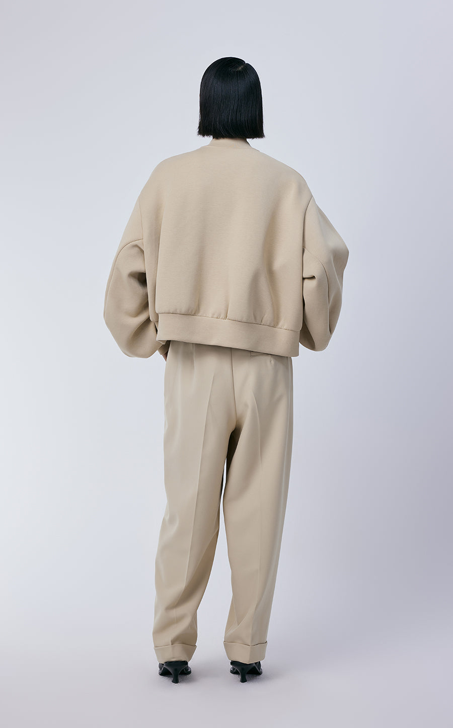 Sweatershirt / JNBY V-neck Cotton Cardigan Sweatershirt£¨Spring 24£©