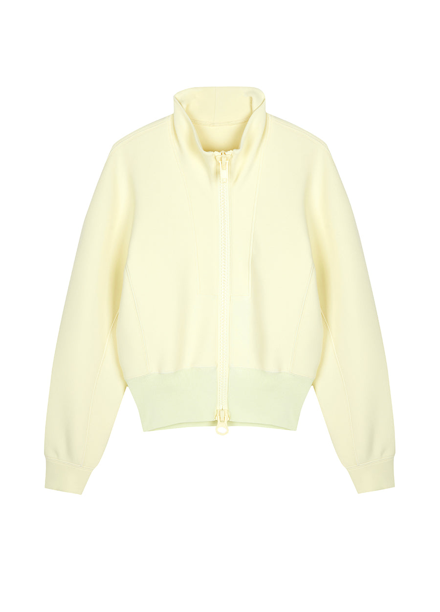 Sweatershirt / JNBY Cotton Cropped Sweatershirt