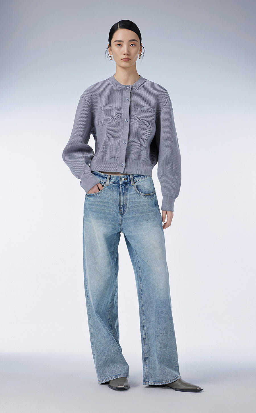 Pants / JNBY Cotton Leisure Wide Leg Pants£¨Spring 24£©