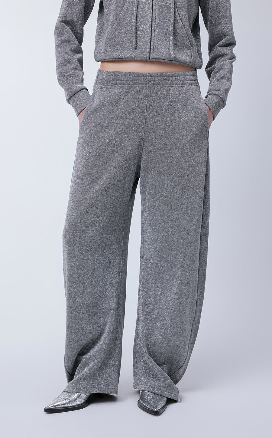 Pants / JNBY Elastic Waist Wide Leg Track Pants£¨Spring 24£©