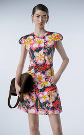 شيرت / JNBY نمطيات نباتية سليم فิต شيرت