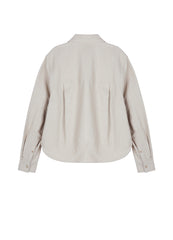 Shirt / (ESG) JNBY Relaxed Cotton-linen Shirt