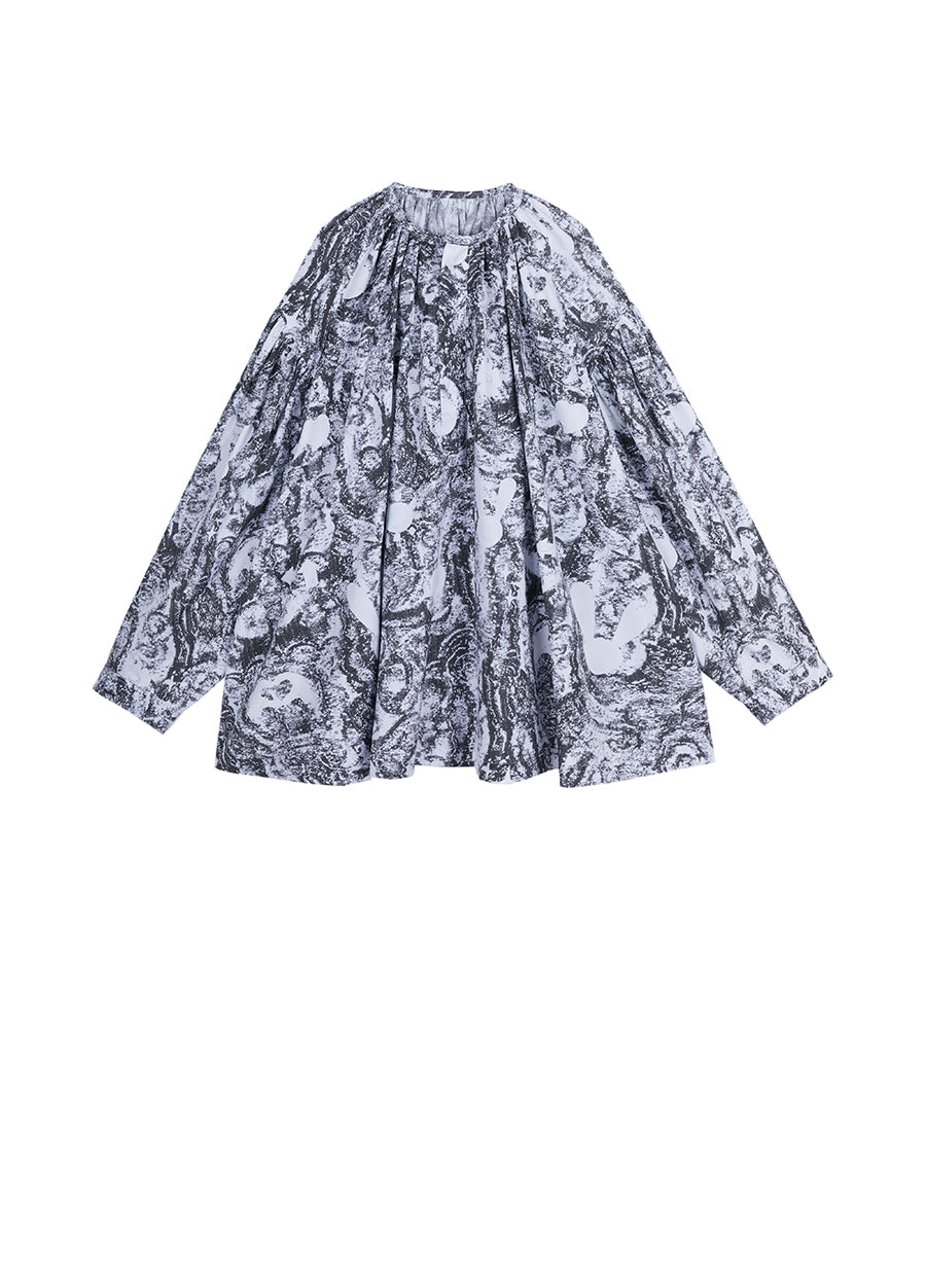 Shirt / JNBY Oversized Shirt in Miao-inspired Prints